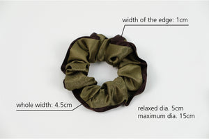 Set of 3 Little Luxury Silk Scrunchies Set | Satin Scrunchies | Gift for Her