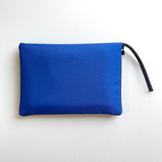 recycled iPad mini case/travel organizer in blue