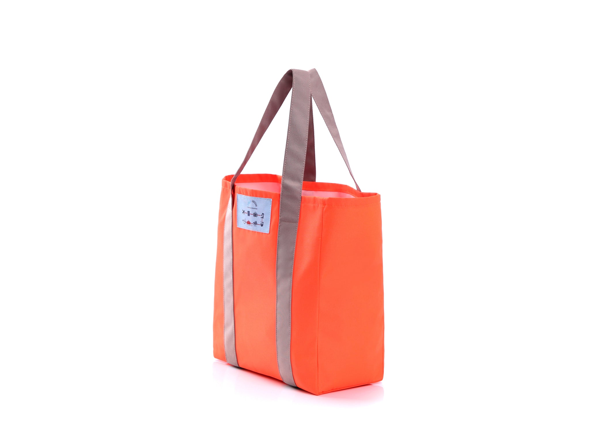 Neon Recycled Large Tote Bag | Large Shopping Bag