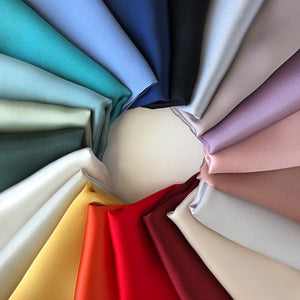 68x68cm Plain Colours 100% Silk Scarf for Men & Women | Silk Bandana | Silk Neckerchief | Silk Hair Scarf | Silk Neck Scarf