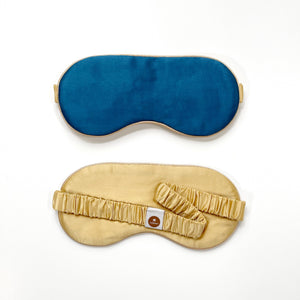 Little Luxury 100% Silk Eye Mask Beautifully Designed and Hand Crafted