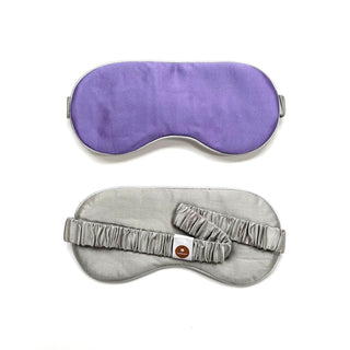 Luxury Burnt Orange 100% Silk Eye Mask | Silk Sleep Mask | Meditation Mask